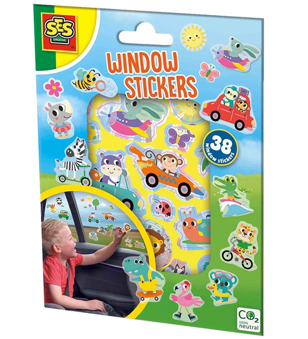 SES Creative - Fensteraufkleber - 38 st. - SES Creative - One Size - Sticker von SES Creative