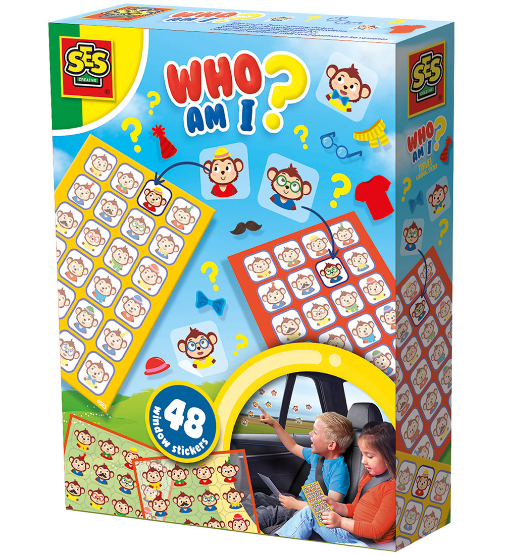 SES Creative - Fensteraufkleber - Wer bin ich? - SES Creative - One Size - Sticker SES Creative - Fensteraufkleber - Wer bin ich? - SES Creative - One Size - Sticker von SES Creative