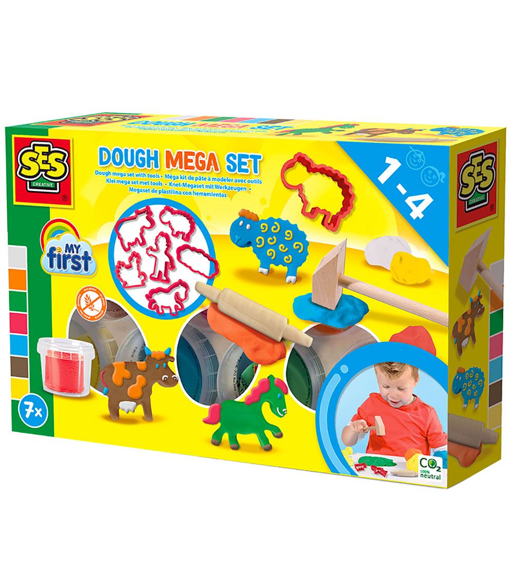 SES Creative Knete - Mein erstes - Megaset - SES Creative - One Size - Knete SES Creative Knete - Mein erstes - Megaset - SES Creative - One Size - Knete von SES Creative