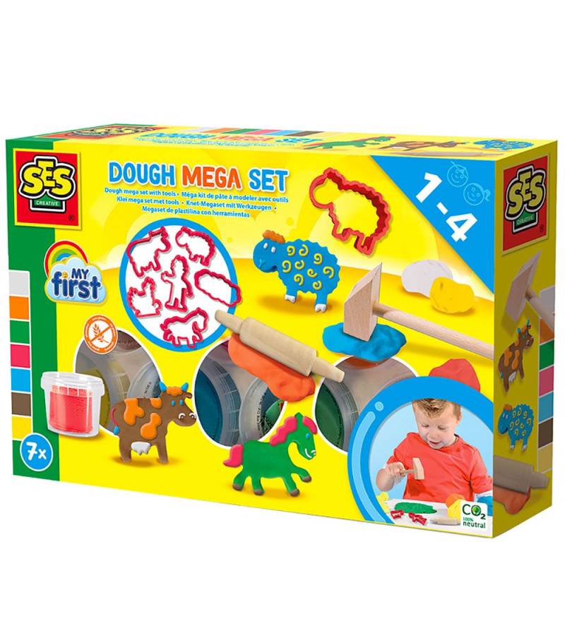 SES Creative Knete - Mein erstes - Megaset - SES Creative - One Size - Knete SES Creative Knete - Mein erstes - Megaset - SES Creative - One Size - Knete von SES Creative