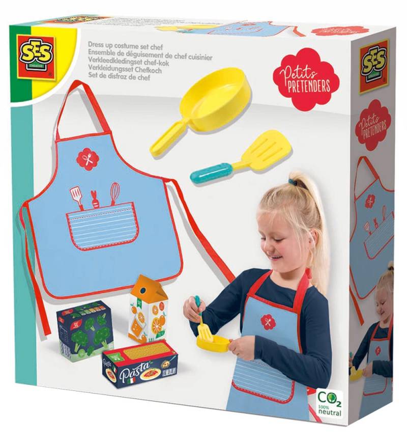SES Creative Kostüm - Kochset - SES Creative - One Size - Kostüme SES Creative Kostüm - Kochset - SES Creative - One Size - Kostüme von SES Creative