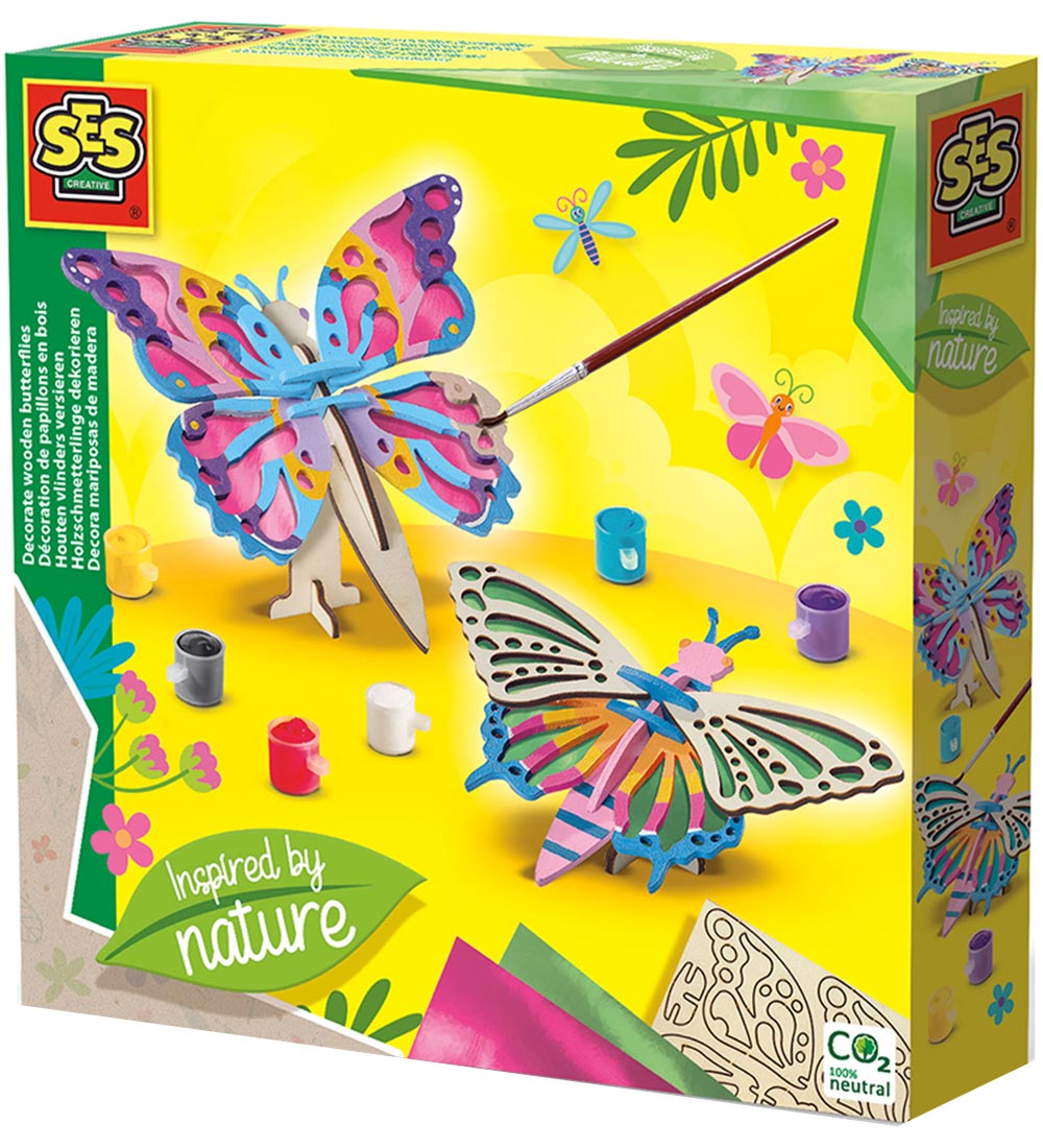 SES Creative Kreatives Spielset - Schmetterlinge dekorieren in H - SES Creative - One Size - Kreatives Spielset SES Creative Kreatives Spielset - Schmetterlinge dekorieren in H - SES Creative - One Size - Kreatives Spielset von SES Creative