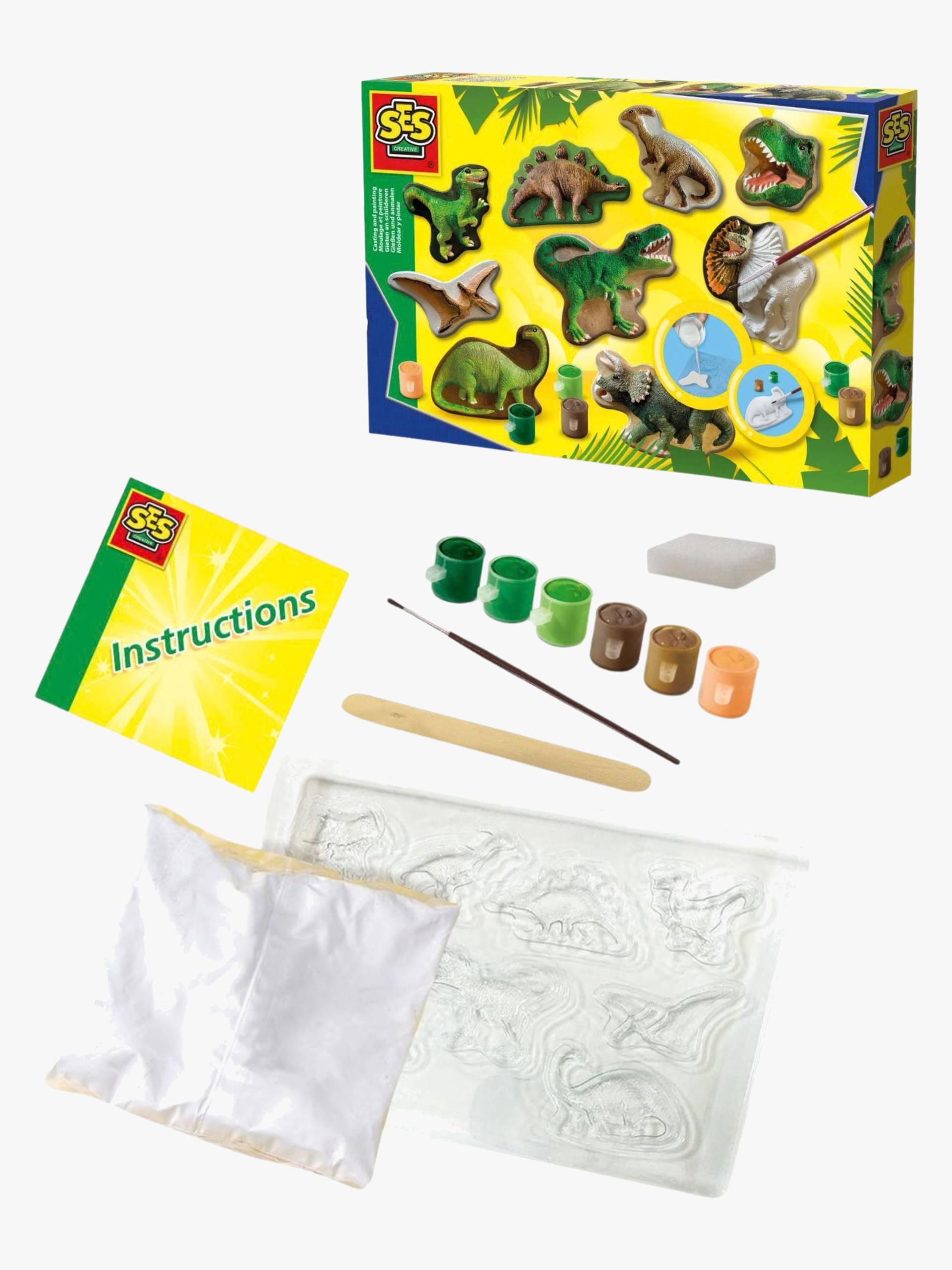 SES Creative Kreativset Gipsfiguren Dinosaurier von SES Creative