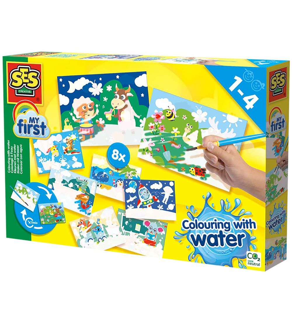 SES Creative Malset - My First - Malen mit Wasser - Versteckte T - SES Creative - One Size - Farbe SES Creative Malset - My First - Malen mit Wasser - Versteckte T - SES Creative - One Size - Farbe von SES Creative