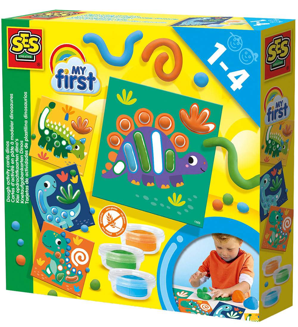 SES Creative - Mein Erstes - Knete - Dinosaurier - SES Creative - One Size - Knete SES Creative - Mein Erstes - Knete - Dinosaurier - SES Creative - One Size - Knete von SES Creative