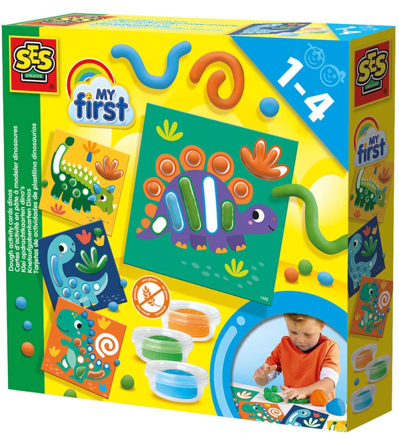 SES Creative - Mein Erstes - Knete - Dinosaurier - SES Creative - One Size - Knete SES Creative - Mein Erstes - Knete - Dinosaurier - SES Creative - One Size - Knete von SES Creative
