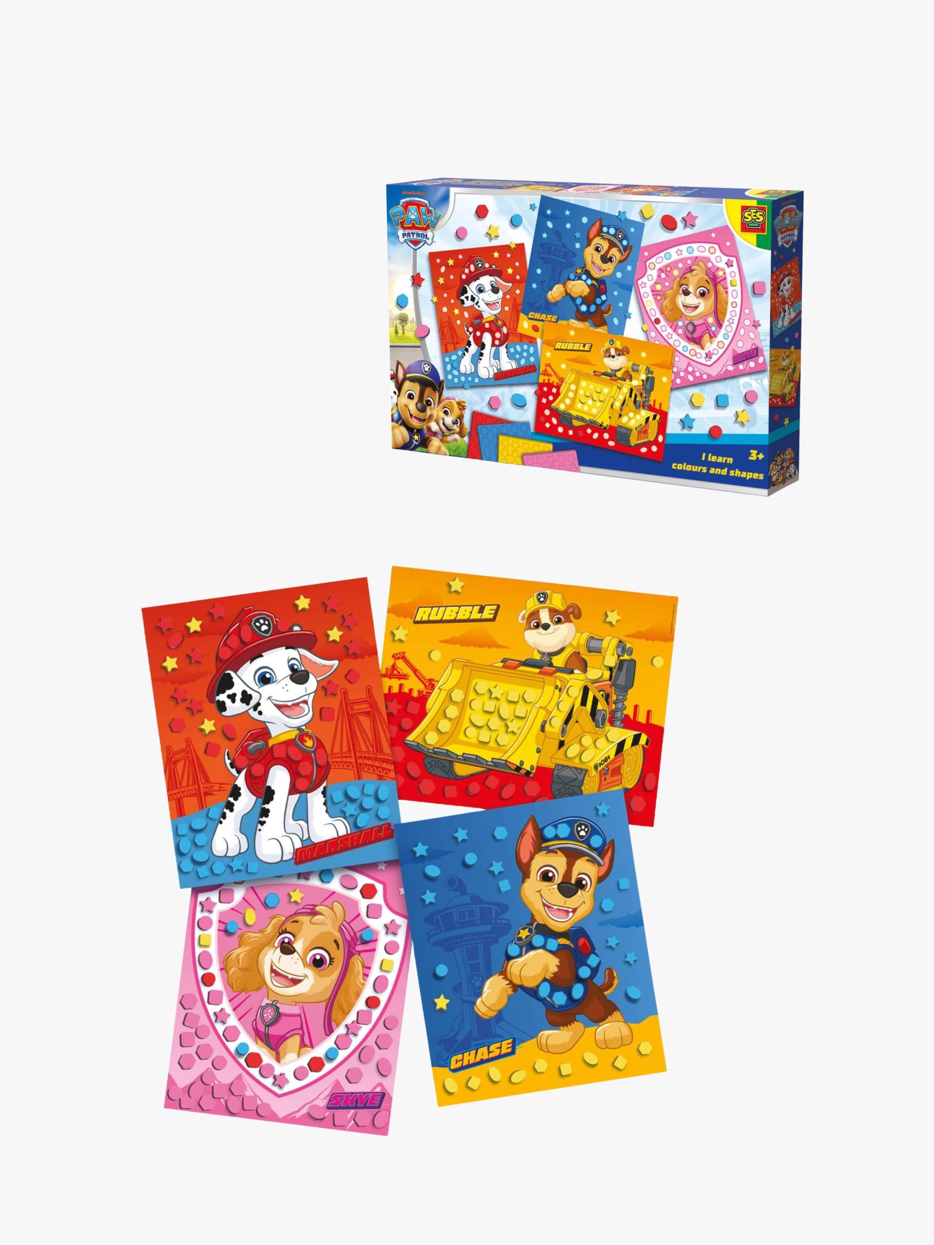 SES Creative Paw Patrol Bastelset Ich Lerne Formen &  Farben von SES Creative