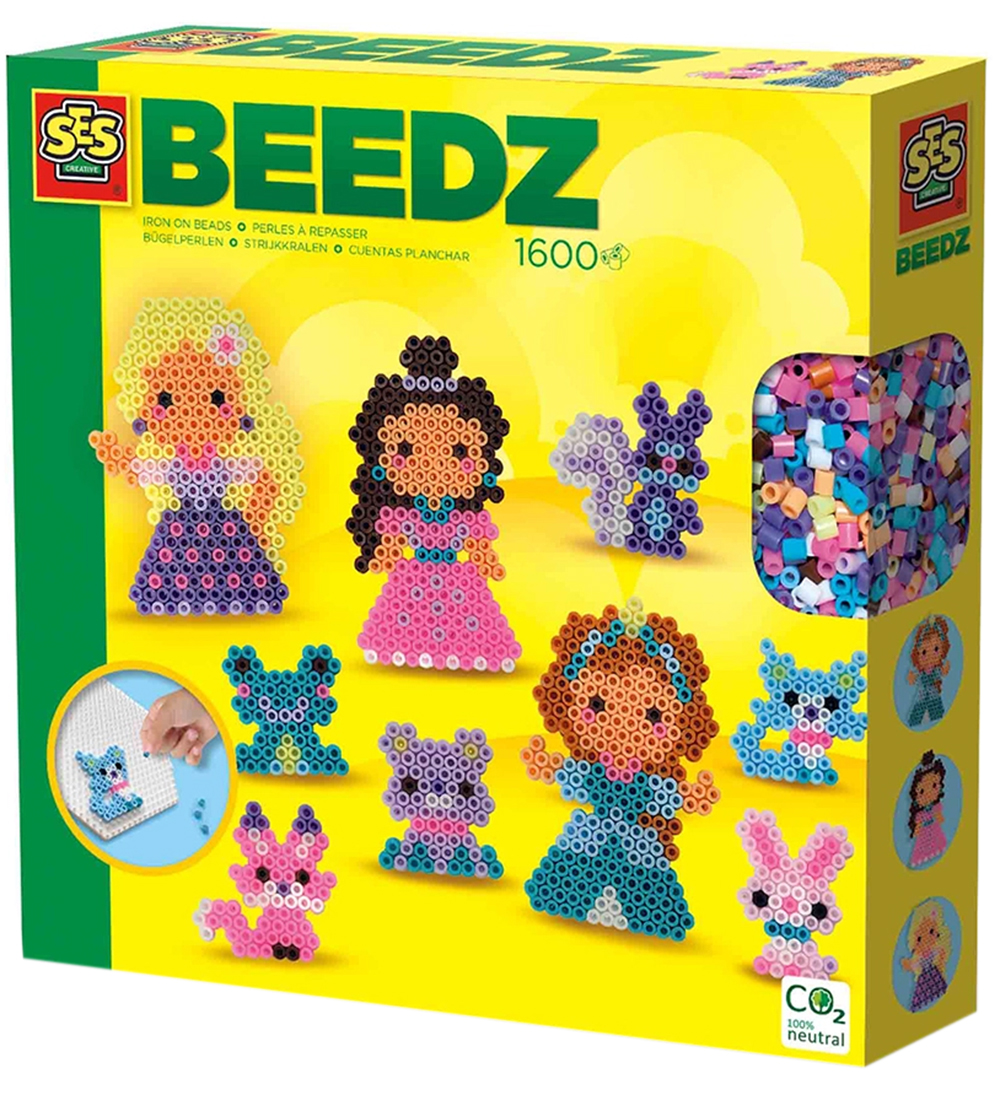 SES Creative Perlen - Bügelperlen - 1600 st. - Prinzessinnen und - SES Creative - One Size - Perlen SES Creative Perlen - Bügelperlen - 1600 st. - Prinzessinnen und - SES Creative - One Size - Perlen von SES Creative