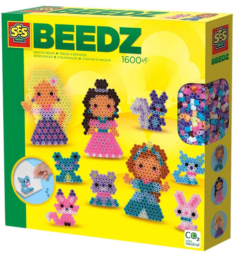SES Creative Perlen - Bügelperlen - 1600 st. - Prinzessinnen und - SES Creative - One Size - Perlen SES Creative Perlen - Bügelperlen - 1600 st. - Prinzessinnen und - SES Creative - One Size - Perlen von SES Creative