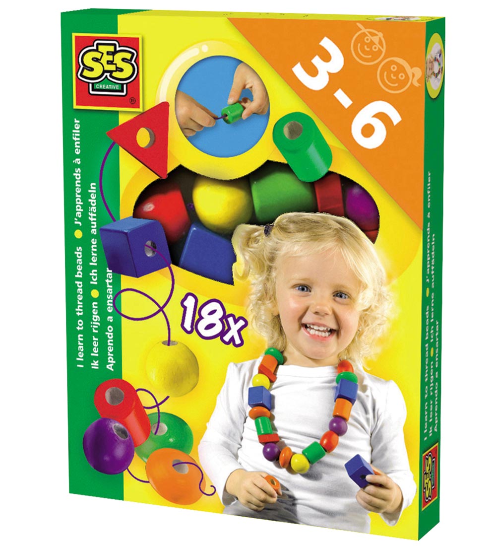 SES Creative Perlen - Ich lerne das Einfädeln Perlen - SES Creative - One Size - Perlen SES Creative Perlen - Ich lerne das Einfädeln Perlen - SES Creative - One Size - Perlen von SES Creative
