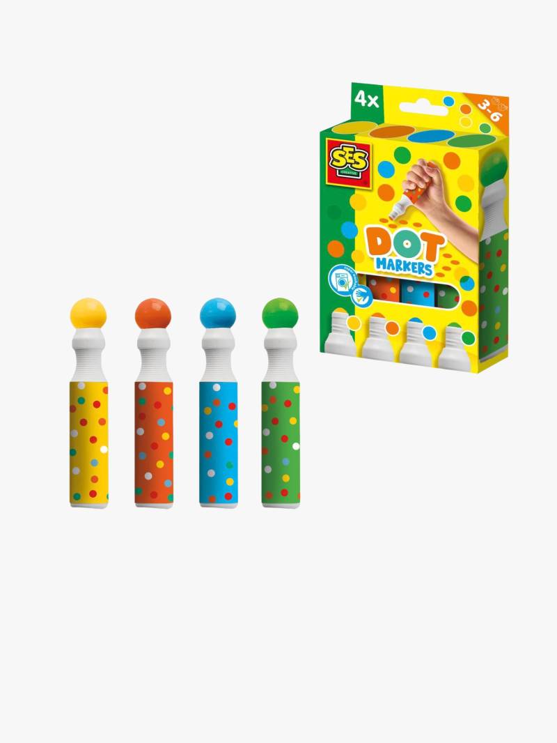 SES Creative Punkte-Marker XXL 4er-Pack von SES Creative
