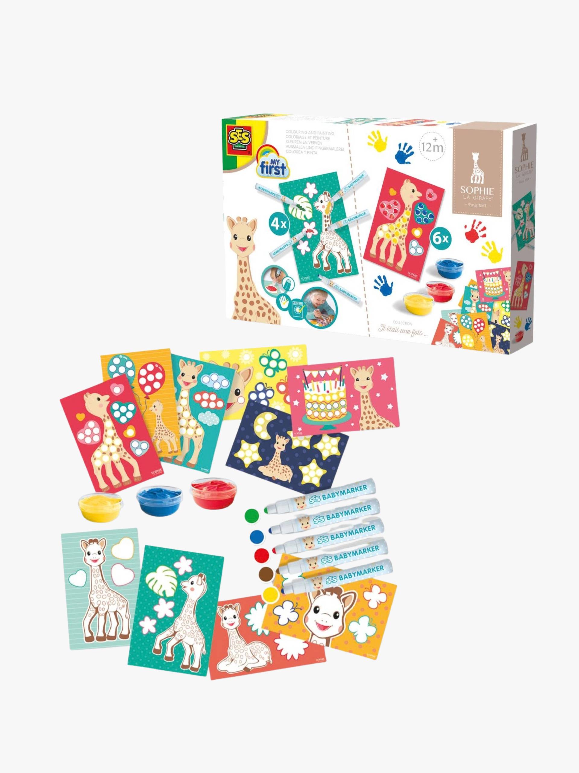 SES Creative Sophie la girafe Bastelset Malen und Ausmalen von SES Creative