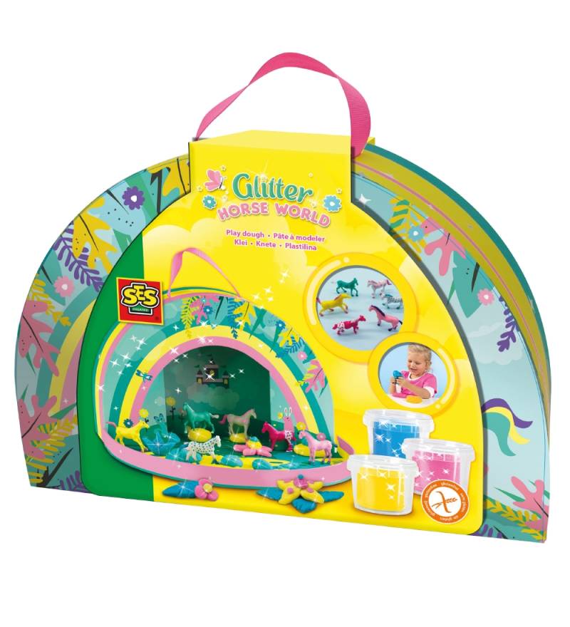 SES Creative SpielenBox m. Knete und Pferde - SES Creative - One Size - Knete SES Creative SpielenBox m. Knete und Pferde - SES Creative - One Size - Knete von SES Creative
