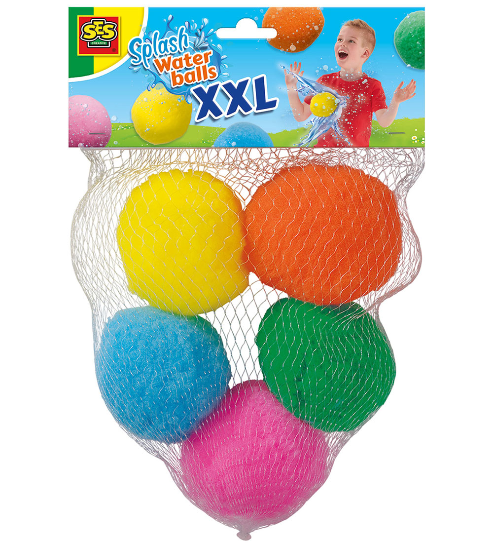 SES Creative - Spritzbälle für Wasserschlachten - XXL - 5 st. - SES Creative - One Size - Bälle SES Creative - Spritzbälle für Wasserschlachten - XXL - 5 st. - SES Creative - One Size - Bälle von SES Creative