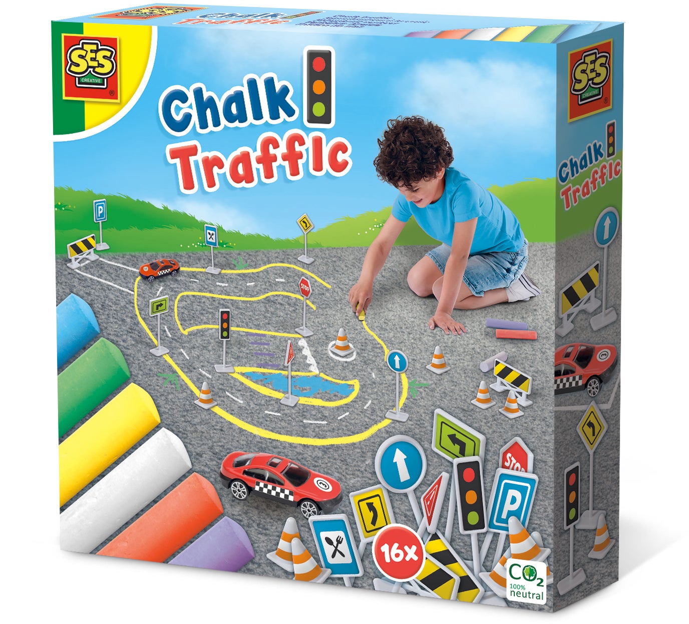 SES Creative Straßenkreide mit Zubehör SES Creative Straßenkreide mit Zubehör von SES Creative