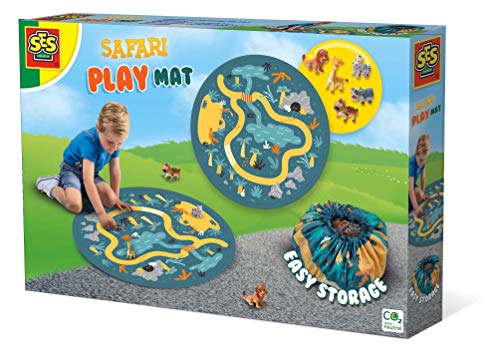 SES creative 02218 Safari Spielmatte und Aufräumsack 2 in 1 SES creative 02218 Safari Spielmatte und Aufräumsack 2 in 1 von SES Creative
