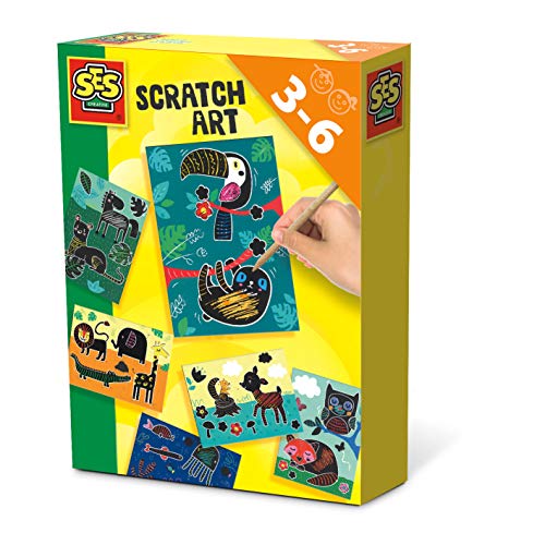 SES creative 14622 Kratzbilder Tiere SES creative 14622 Kratzbilder Tiere von SES Creative