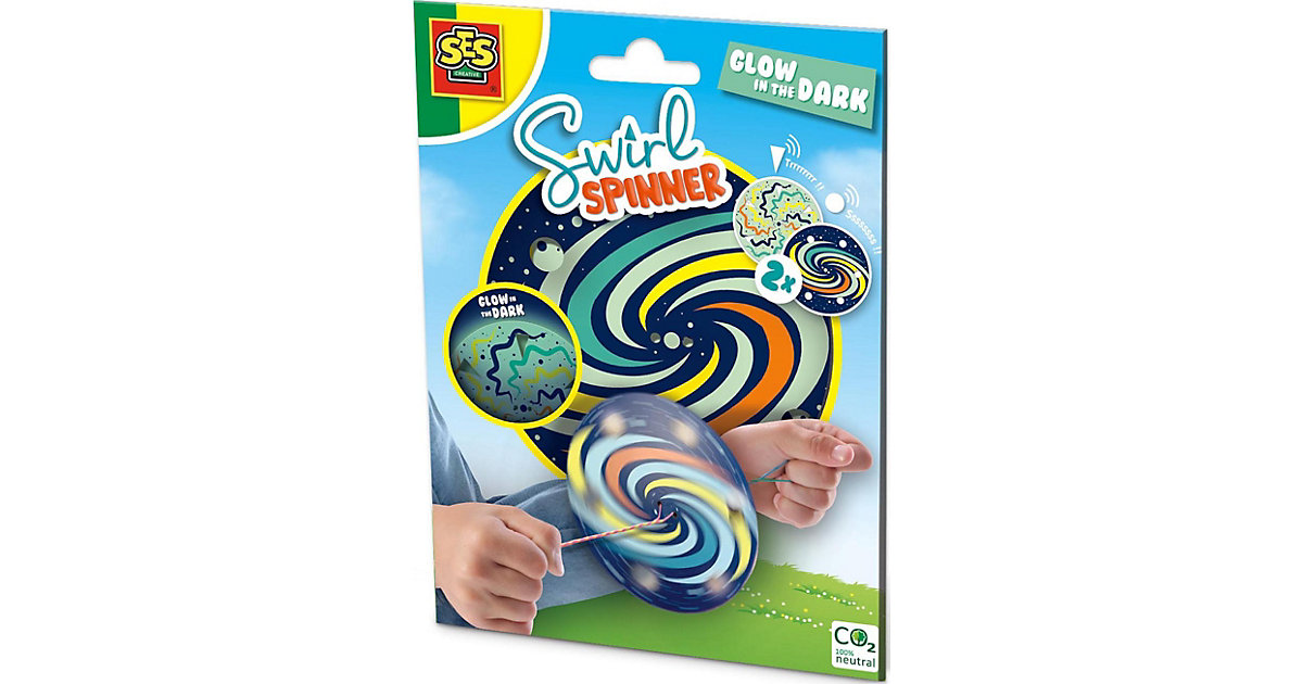 Swirl Spinner - Leuchtet im Dunkeln mehrfarbig Swirl Spinner - Leuchtet im Dunkeln mehrfarbig von SES Creative
