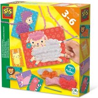 SES CREATIVE Handarbeitsset Flauschige Tiere sticken SES CREATIVE Handarbeitsset Flauschige Tiere sticken von SES Deutschland