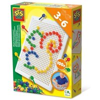 SES CREATIVE Steckspiel Mosaik-Set 100 Steine SES CREATIVE Steckspiel Mosaik-Set 100 Steine von SES Deutschland