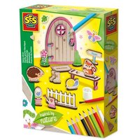 SES CREATIVE Bastelset Wichteltür von SES Nederland b.v.