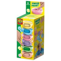 Fingerfarbe Pastell 6 Farben x 45 ml von SES creative Nederland b.v.