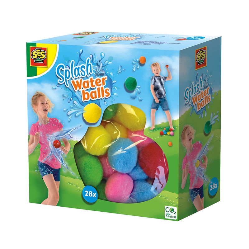 Wasserspielzeug SPLASH - WASSERBOMBEN (Ø5cm) 28 Stück von SES creative