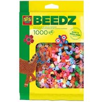 SES 00745 BEEDZ Bügelperlen 1000 Stück Basic Mix von SES
