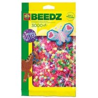 SES 00774 Bügelperlen 3000 Stück Glitzer SES 00774 Bügelperlen 3000 Stück Glitzer von SES