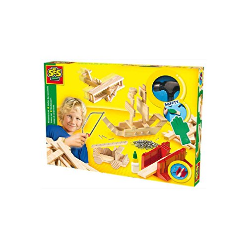 SES Creative SES Werkzeugset Luxus Kinder-Bastelkit, Mehrfarbig von SES Creative