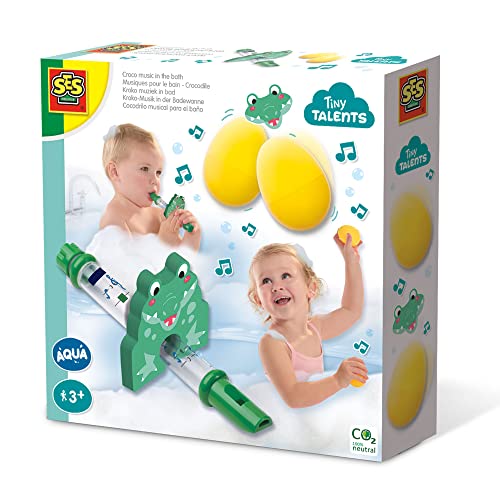 SES Creative 13059 Krokodil, Herz Kroko-Musikflöte für die Badewanne, Mehrfarbig, Einheitsgröße SES Creative 13059 Krokodil, Herz Kroko-Musikflöte für die Badewanne, Mehrfarbig, Einheitsgröße von SES Creative
