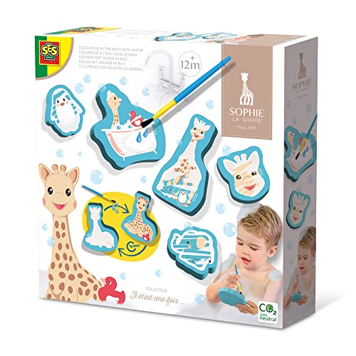 SES Creative 14499 Seifenblasen Sophie la Girafe-Malen mit Wasser im Bad, Youth Large / 11-13 von SES Creative