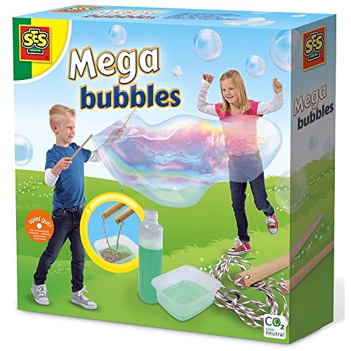 SES 22518 creative 2251 Riesen-Seifenblasen SES Deutschland 02251-Riesenseifenblasen Mega Bubble, bunt von SES Creative