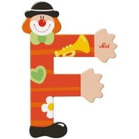 SEVI 81742 Holzbuchstabe F Clown 10 cm, sortiert SEVI 81742 Holzbuchstabe F Clown 10 cm, sortiert von SEVI