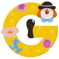 SEVI 81743 Holzbuchstabe G Clown 10 cm, sortiert SEVI 81743 Holzbuchstabe G Clown 10 cm, sortiert von SEVI