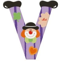 SEVI 81758 Holzbuchstabe V Clown 10 cm, sortiert SEVI 81758 Holzbuchstabe V Clown 10 cm, sortiert von SEVI