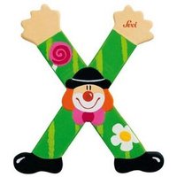 SEVI 81760 Holzbuchstabe X Clown 10 cm SEVI 81760 Holzbuchstabe X Clown 10 cm von SEVI