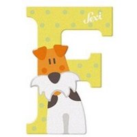 SEVI 83006 Tier Holzbuchstabe 10 cm, F-oxterrier, Türbuchstabe für das Kinderzimmer SEVI 83006 Tier Holzbuchstabe 10 cm, F-oxterrier, Türbuchstabe für das Kinderzimmer von SEVI