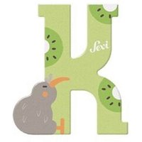 SEVI 83011 Tier Holzbuchstabe 10 cm, K-iwi Vogel, Türbuchstabe für das Kinderzimmer SEVI 83011 Tier Holzbuchstabe 10 cm, K-iwi Vogel, Türbuchstabe für das Kinderzimmer von SEVI