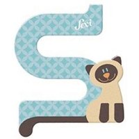 SEVI 83019 Tier Holzbuchstabe 10 cm, S-iamkatze, Türbuchstabe für das Kinderzimmer SEVI 83019 Tier Holzbuchstabe 10 cm, S-iamkatze, Türbuchstabe für das Kinderzimmer von SEVI