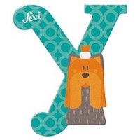 SEVI 83025 Tier Holzbuchstabe 10 cm, Y-orkshire Terrier, Türbuchstabe für das Kinderzimmer SEVI 83025 Tier Holzbuchstabe 10 cm, Y-orkshire Terrier, Türbuchstabe für das Kinderzimmer von SEVI