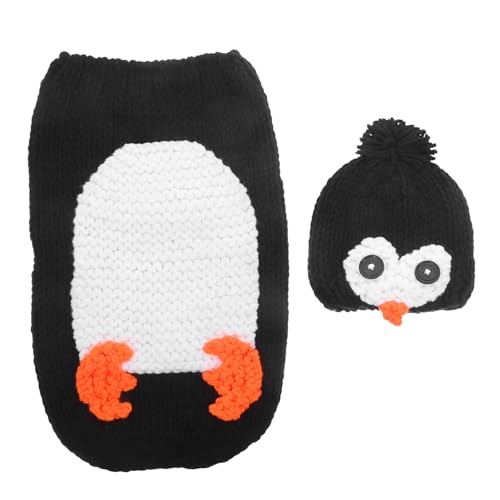 SEWACC 1 PC Pinguin Neugeborenen Outfit Outfits Neugeborenen Fotografie Requisiten Foto Requisiten Fotografie Requisiten Kostüm Schwarz SEWACC 1 PC Pinguin Neugeborenen Outfit Outfits Neugeborenen Fotografie Requisiten Foto Requisiten Fotografie Requisiten Kostüm Schwarz von SEWACC