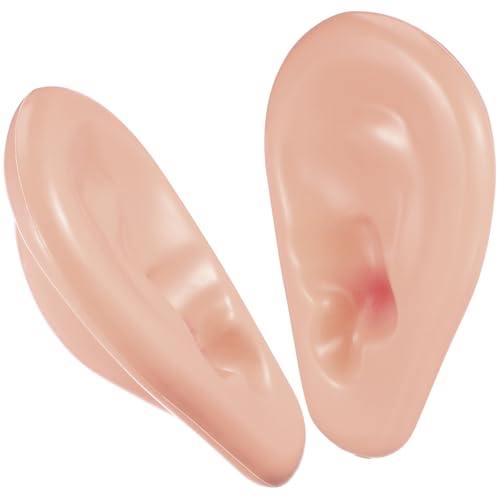 SEWACC 1 Paar Cosplay Schweineohren Halloween- Plastikschweineohr-Requisiten Falsches Ohr-Kostüm-Accessoire Für Partys Khaki von SEWACC