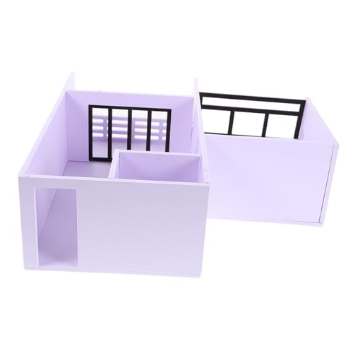 SEWACC 1 Satz Maßstab DIY Apartmentlayout ohne Innendetails Einfacher Zusammenbau für Kreative Lernzwecke und Architekturenthusiasten von SEWACC