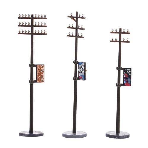 SEWACC 1 Satz Telefon Mast Modell Landschaft Diorama-bausatz Modelle Von Telegrafenmasten Sandtisch Telegrafenmasten Zugbau Telegrafenmastmodelle Mini-gartenversorgung Plastik SEWACC 1 Satz Telefon Mast Modell Landschaft Diorama-bausatz Modelle Von Telegrafenmasten Sandtisch Telegrafenmasten Zugbau Telegrafenmastmodelle Mini-gartenversorgung Plastik von SEWACC