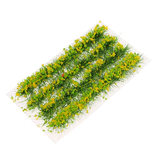 SEWACC 1 Schachtel Miniatur Blumencluster Harz Realistische Sandtisch Dekoration Hitzebeständig Zuschneidbar für Mikro Landschaften und Modellbau DIY Außen Szenen Gelb SEWACC 1 Schachtel Miniatur Blumencluster Harz Realistische Sandtisch Dekoration Hitzebeständig Zuschneidbar für Mikro Landschaften und Modellbau DIY Außen Szenen Gelb von SEWACC