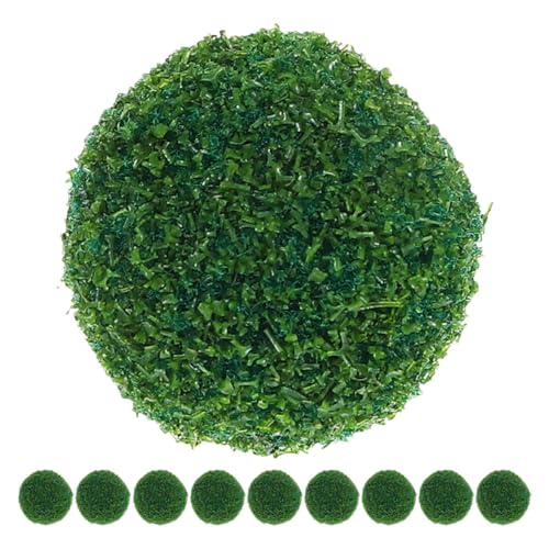 SEWACC 10 Stück Realistische Grüne Topiary Bälle für Puppenhaus Mikrolandschaften und Außendekoration SEWACC 10 Stück Realistische Grüne Topiary Bälle für Puppenhaus Mikrolandschaften und Außendekoration von SEWACC