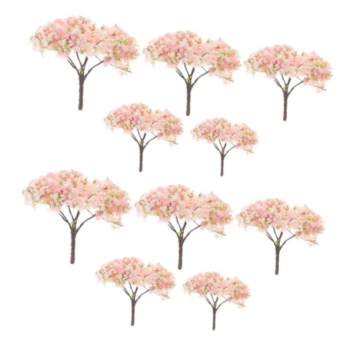 SEWACC 10 Stück Teiliges Miniatur Kirschblüten bäume mit Realistischer Optik für Sandtisch Diorama Landschaftsbau Mikro Modellbau Gartendeko Kreative Arrangementmöglichkeiten SEWACC 10 Stück Teiliges Miniatur Kirschblüten bäume mit Realistischer Optik für Sandtisch Diorama Landschaftsbau Mikro Modellbau Gartendeko Kreative Arrangementmöglichkeiten von SEWACC