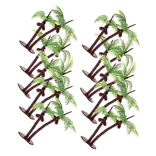 SEWACC 10St scheibengardinen Miniaturbäume zum Basteln Simulationsanlagenmodell Ornament Modelle Pflanzenmodell-Schmuck Minibäume Anlage Gefälschte Bäume Kiefer Landschaftsbaum schmücken von SEWACC