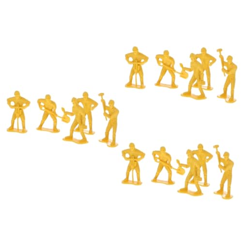 SEWACC 135 Stck. Teiliges Set Realistische Miniatur Bauarbeiter Spielfiguren für Langlebige Sichere Kunststoff Modelle Pädagogisches Kreativität und Vorstellungskraft SEWACC 135 Stck. Teiliges Set Realistische Miniatur Bauarbeiter Spielfiguren für Langlebige Sichere Kunststoff Modelle Pädagogisches Kreativität und Vorstellungskraft von SEWACC
